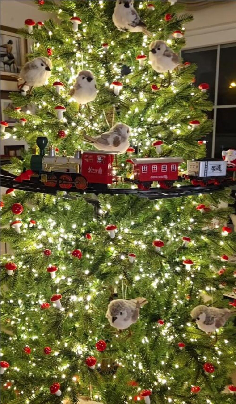 <p>Praznična idila je počela, a glumica nije odolela, a da ne podeli prizore iz svog doma sa pratiocima&nbsp;</p>