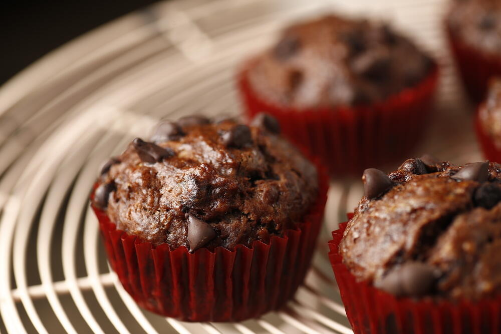 Slatki mafini s kafom i kakaoom