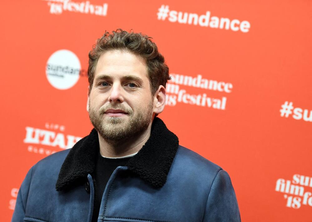 Džona Hil 2018. godine na crvenom tepihu