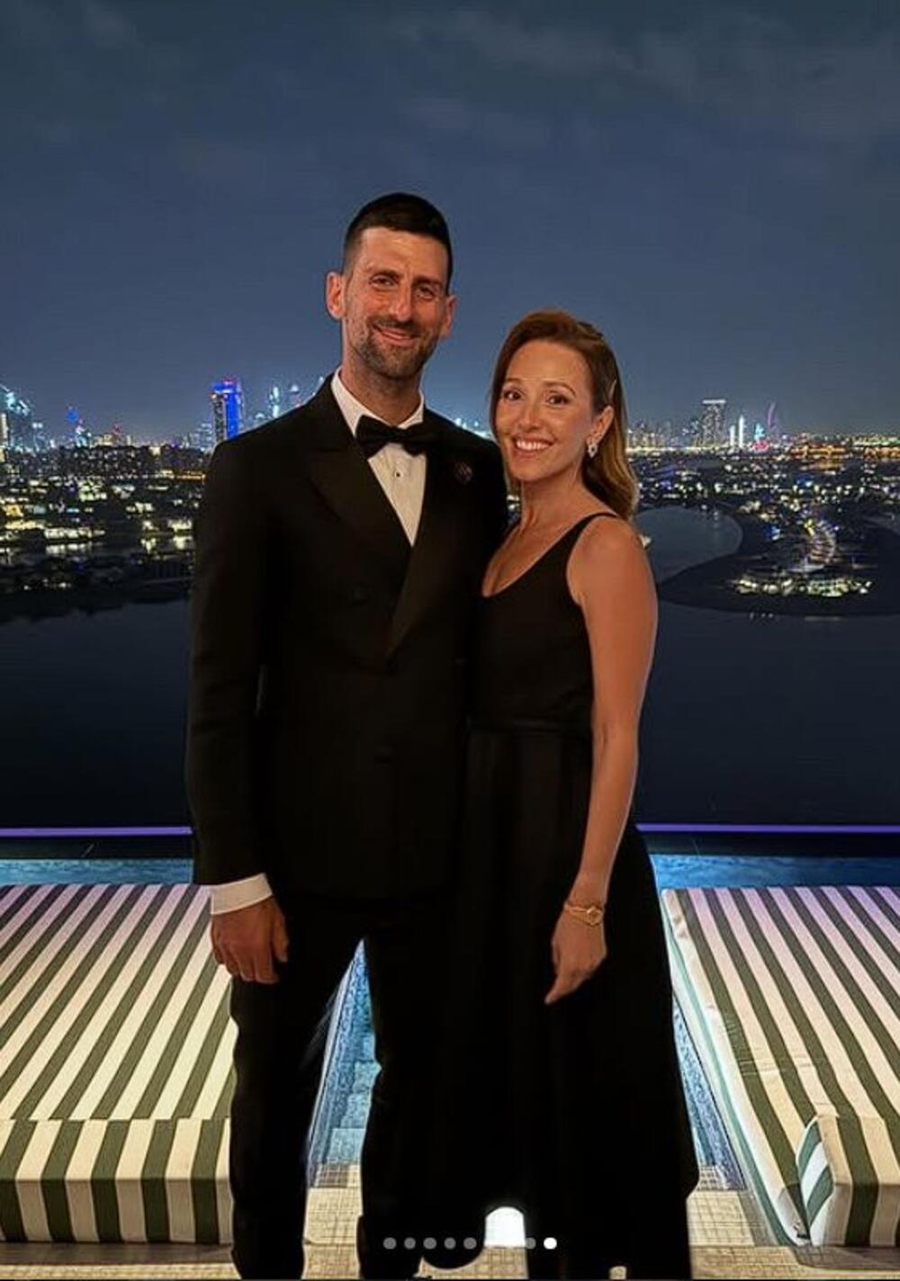 Novak i Jelena Đoković u Dubaiju