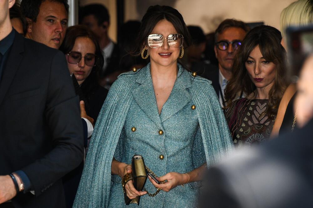 Šejlin Vudli na reviji modne kuće Dior u Parizu