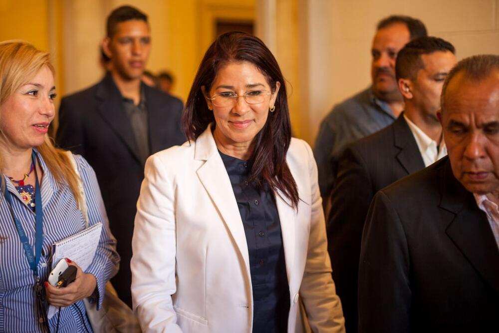 Silija Flores, supruga Nikolasa Madura