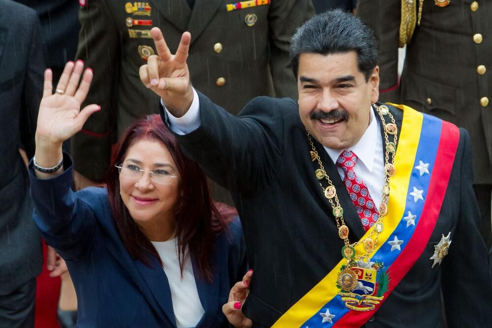 Predsednik Venecuele Nikolas Maduro i prva dama Silija Flores