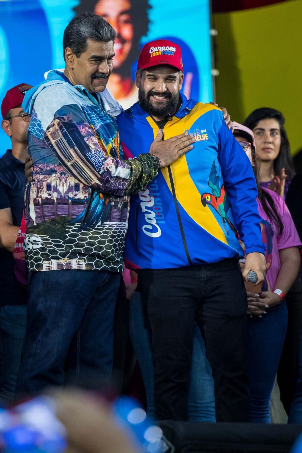 Nikolas Maduro sa sinom Nikolasom Madurom Gerom