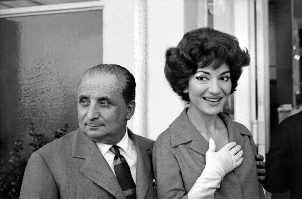 Marija Kalas i Đovani Batista Menegini su se venčali 1949. godine