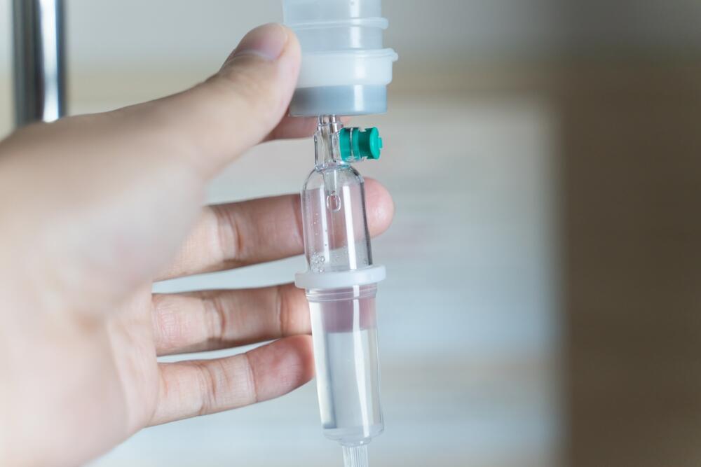 Fiziološki rastvor (NaCl) uglavnom se koristi za infuziju