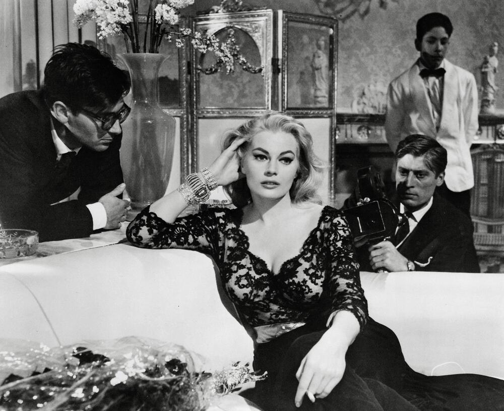 Anita Ekberg u filmu 'Sladak život' (La dolce vitta)