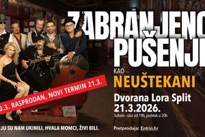 Zabranjeno pušenje: Neuštekani rasprodali koncert u Splitu