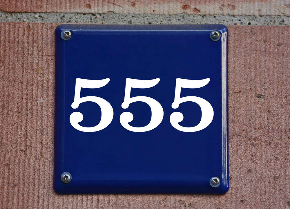 Broj, Anđeoski broj, 555