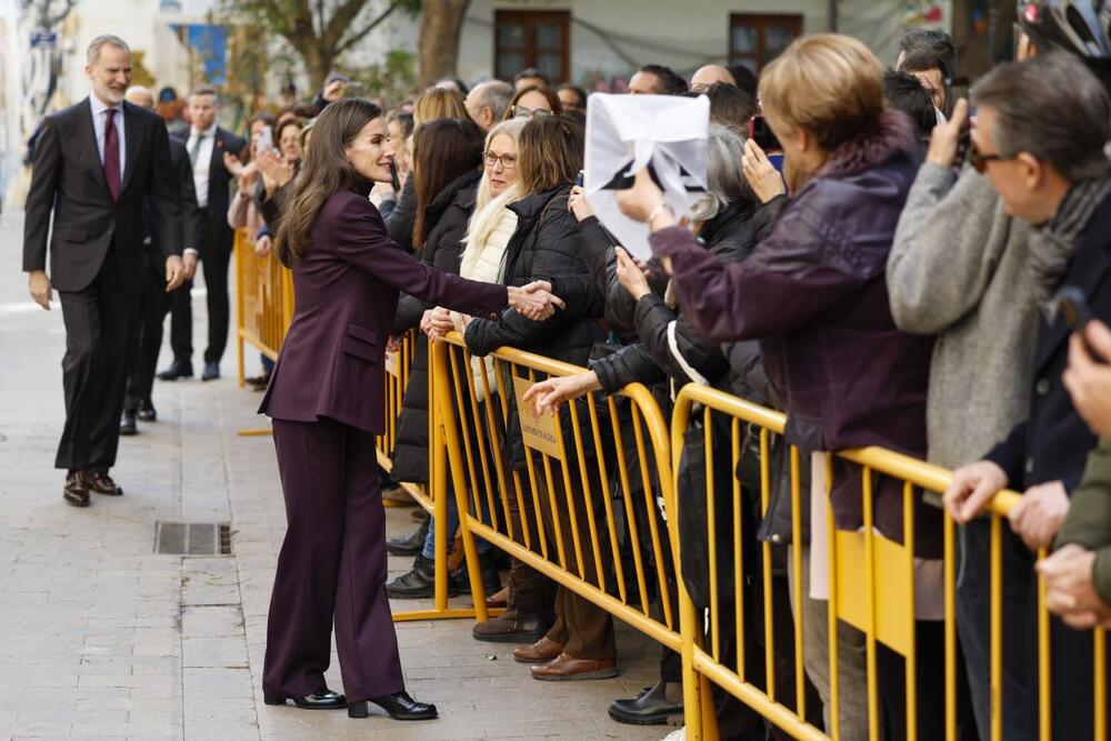 Španska kraljica Leticija u Valensiji