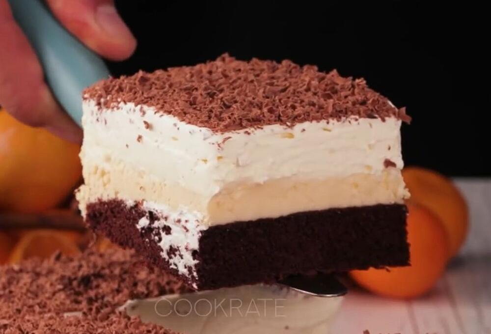 Lagana torta s 2 fila