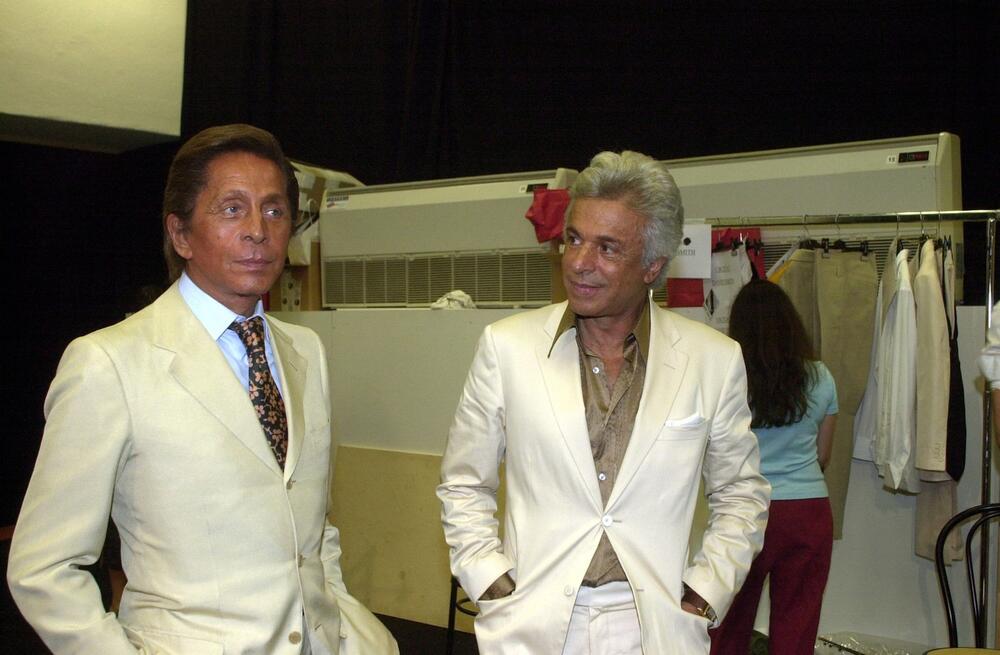 Valentino Garavani i Đankarlo Đameti