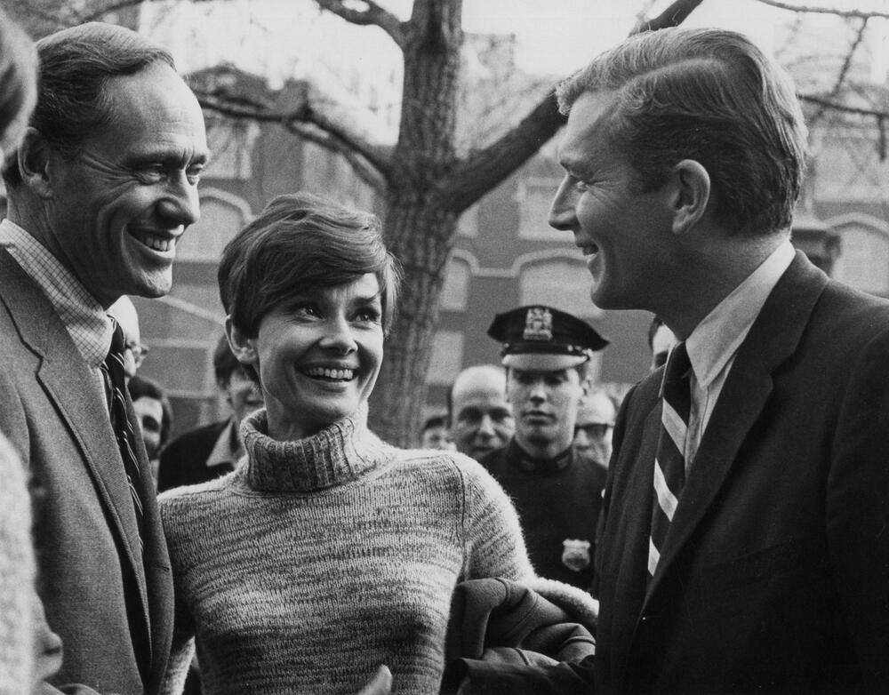 Odri Hepbern krajem šezdesetih