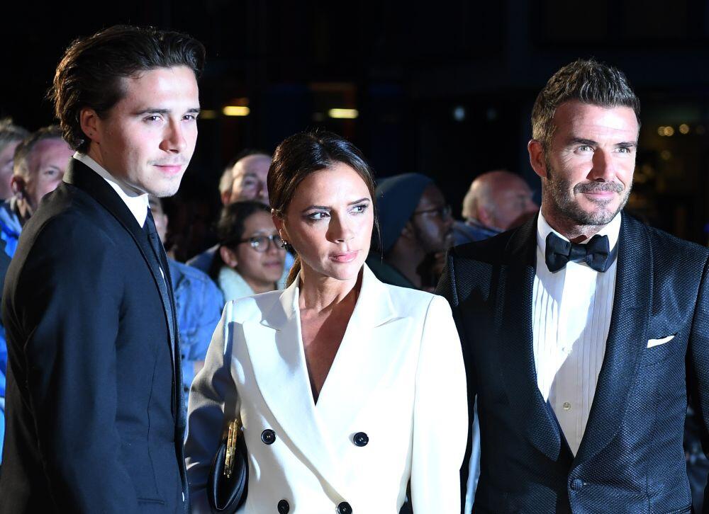 Bruklin, Viktorija i Dejvid Bekam