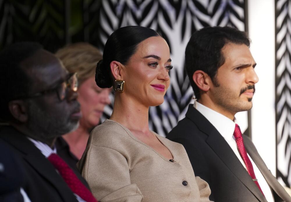 Keti Peri na Svetskom ekonomskom forumu u Davosu