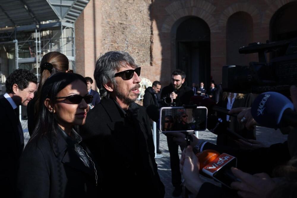 Sahrana Valentina Garavanija u Rimu