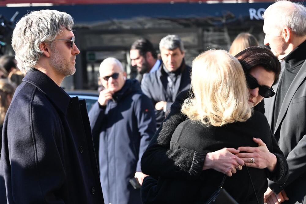 Sahrana Valentina Garavanija u Rimu