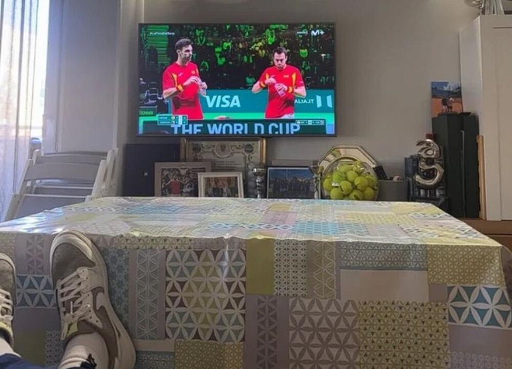 Karlos Alkaraz ima mušemu na stolu u svom domu