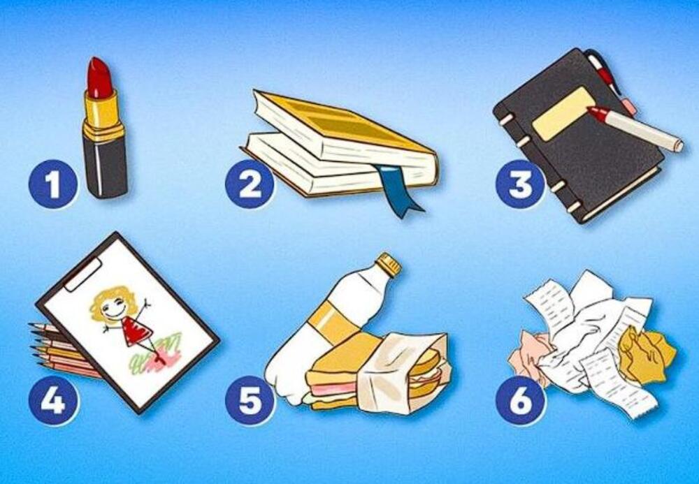 Test ličnosti sa sadržajem torbe