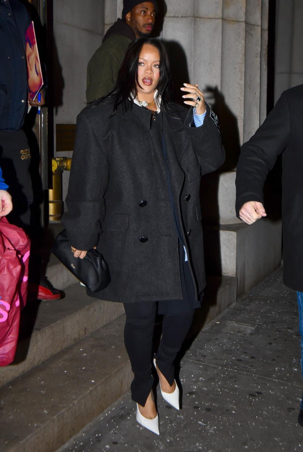 Rijana tokom Nedelje mode u Parizu