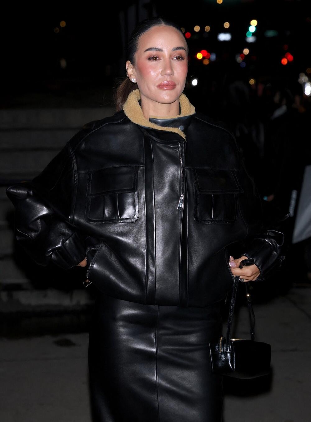 Tamara Kalinić na reviji brenda Khaite na Nedelji mode u Njujorku.