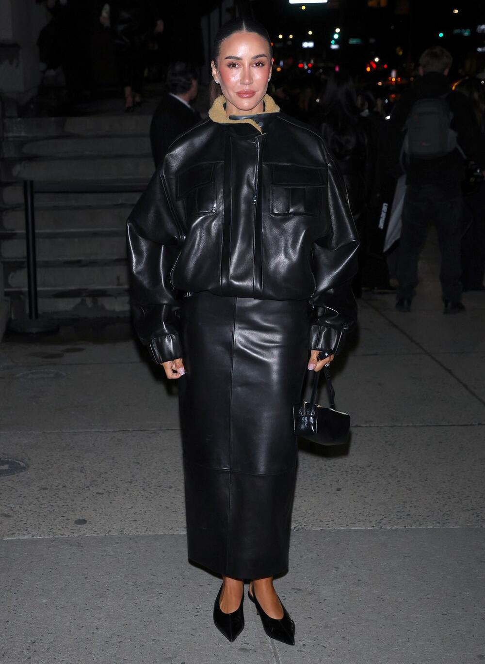 Tamara Kalinić na reviji brenda Khaite na Nedelji mode u Njujorku.