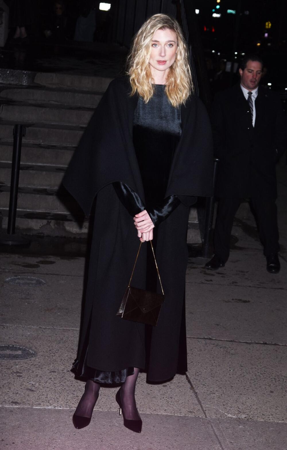 Elizabet Debicki na reviji brenda Khaite na Nedelji mode u Njujorku.