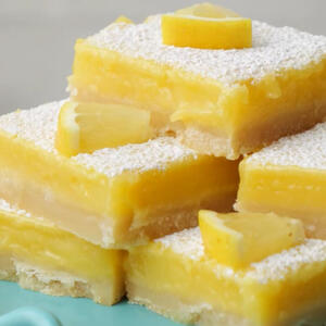 Recept za limun-štangle sa korom od prhkog testa! Voćni kolač koji osvežava, a možete ga čuvati u frižideru do 7 dana