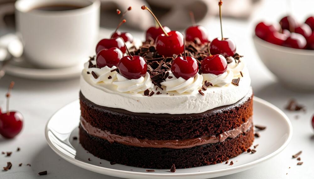 Ilustacija za lambada kolač sa višnjama