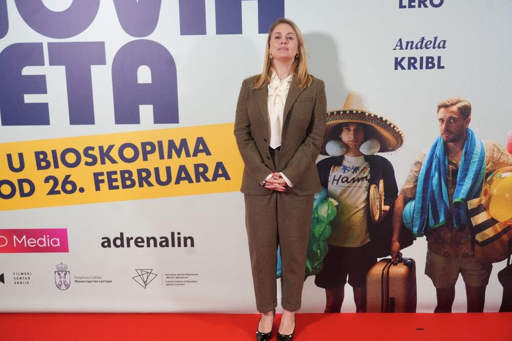 Tamara Krcunović na premijeri filma 'Biće novih leta'