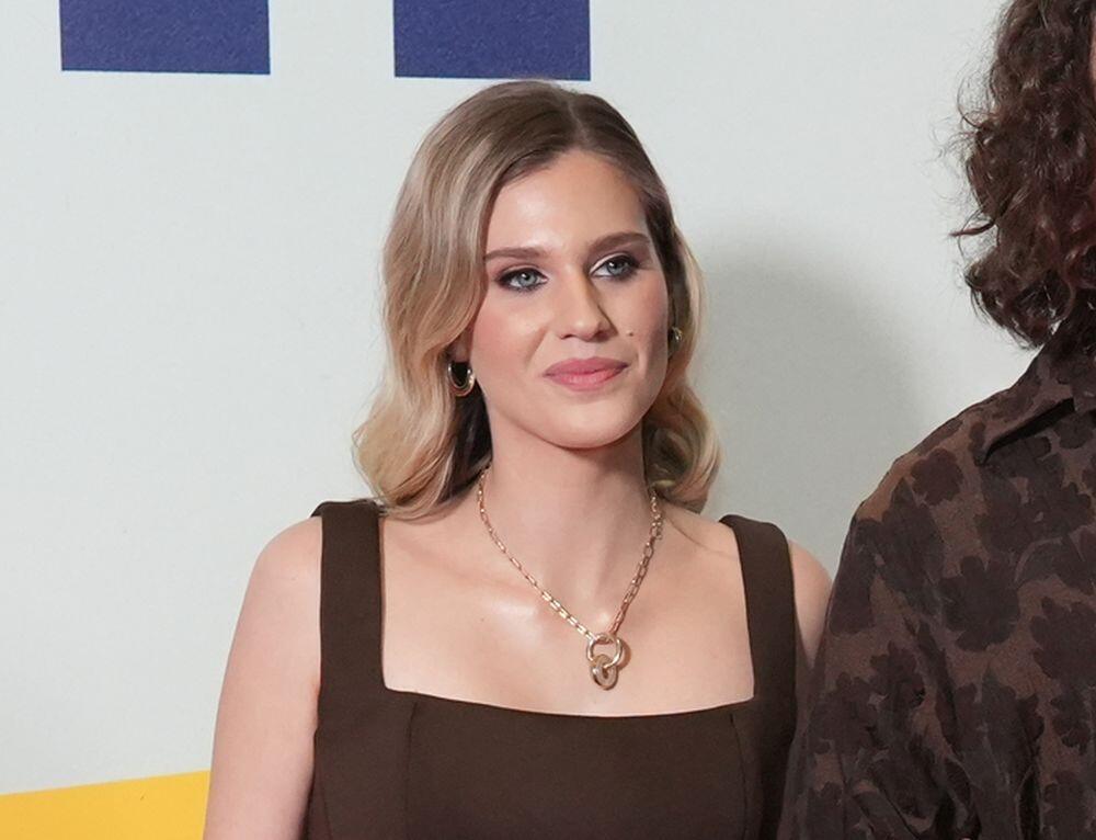 Glumica Anđela Kribl na premijeri filma "Biće novih leta"