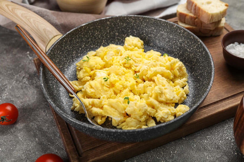 Kajgana po receptu Gordona Remzija gotova je za 3 minuta