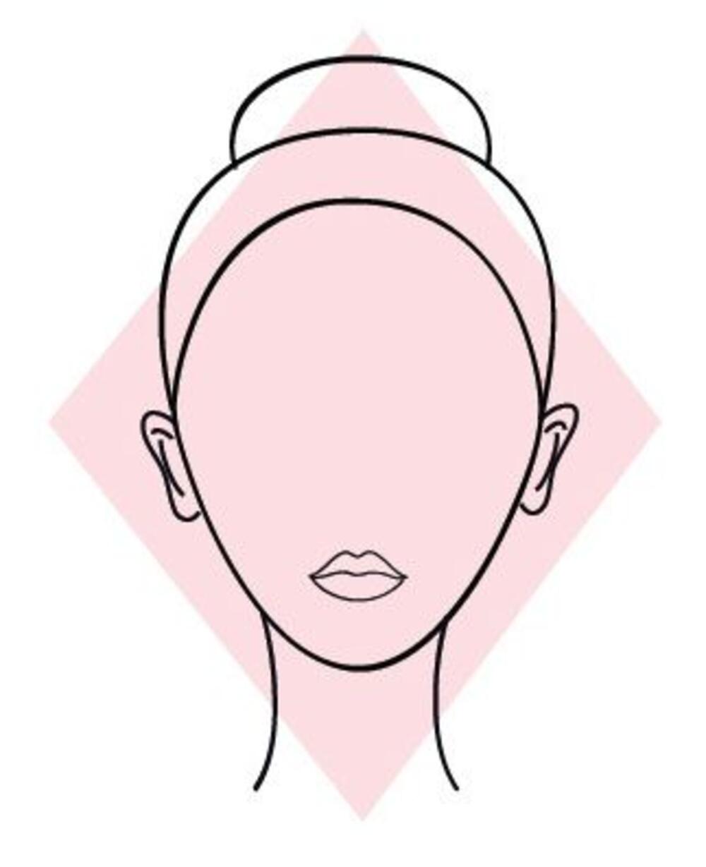 Lice u obliku dijamanta