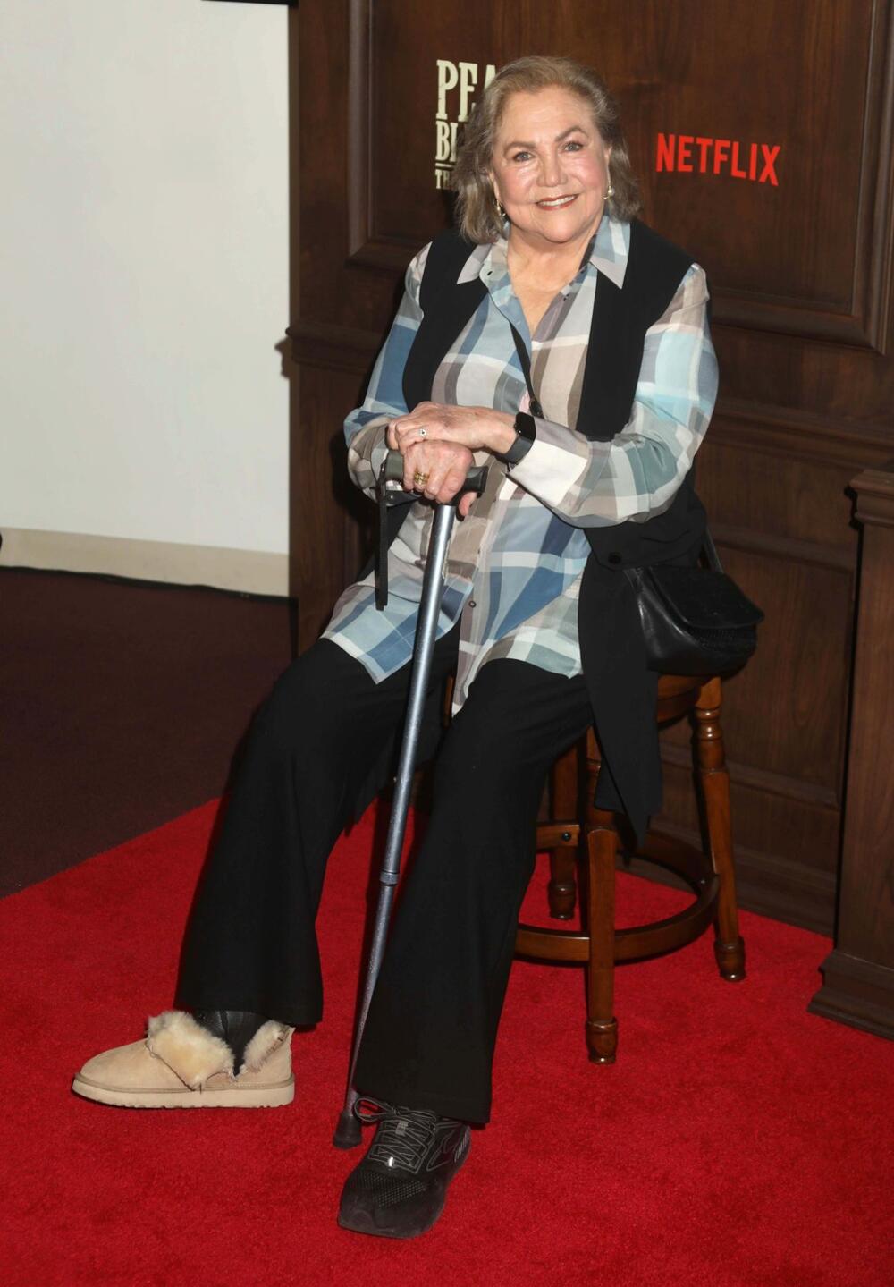 Ketlin Tarner na premijeri filma 'Birmingemska banda: Besmrtni čovek' u Njujorku