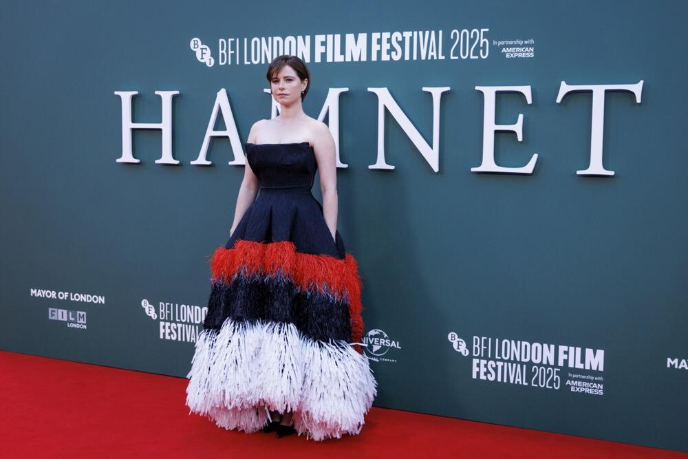 Džesi Bakli na premijeri filma 'Hamnet' prošle godine