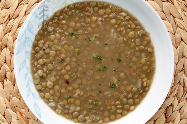 Zasitna čorba od sočiva za Uskršnji post na vodi: Puna je hranljivih materija, a jedan tanjir ima oko 254 kalorije