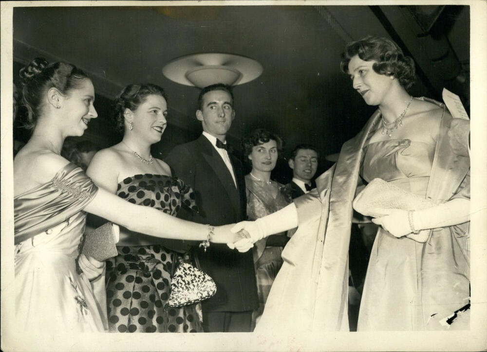 Princeza ALeksandra  na premijeri filma 'Aleksandar Veliki' 1956. godine