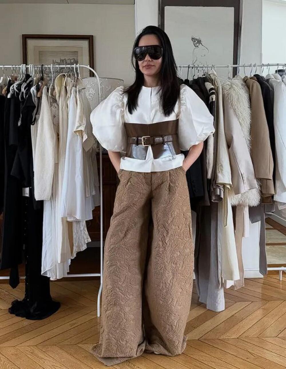 Bluza s puf-rukavima