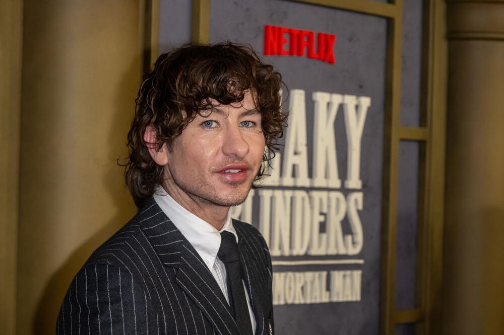 Bari Kiogan na njujorškoj premijeri filma  'Birmingemska banda: Besmrtni čovek' (Peaky Blinders: The Immortal Man)