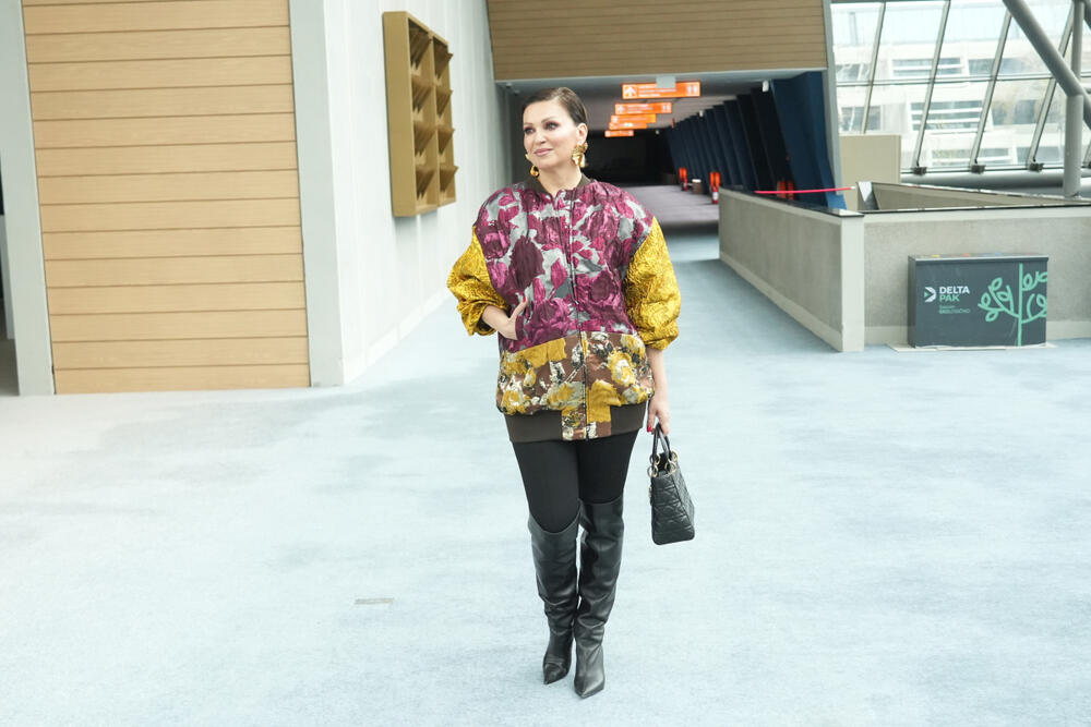 NANA JE KAO I UVEK BILA TRENDI I SAVRŠENO OBUČENA 