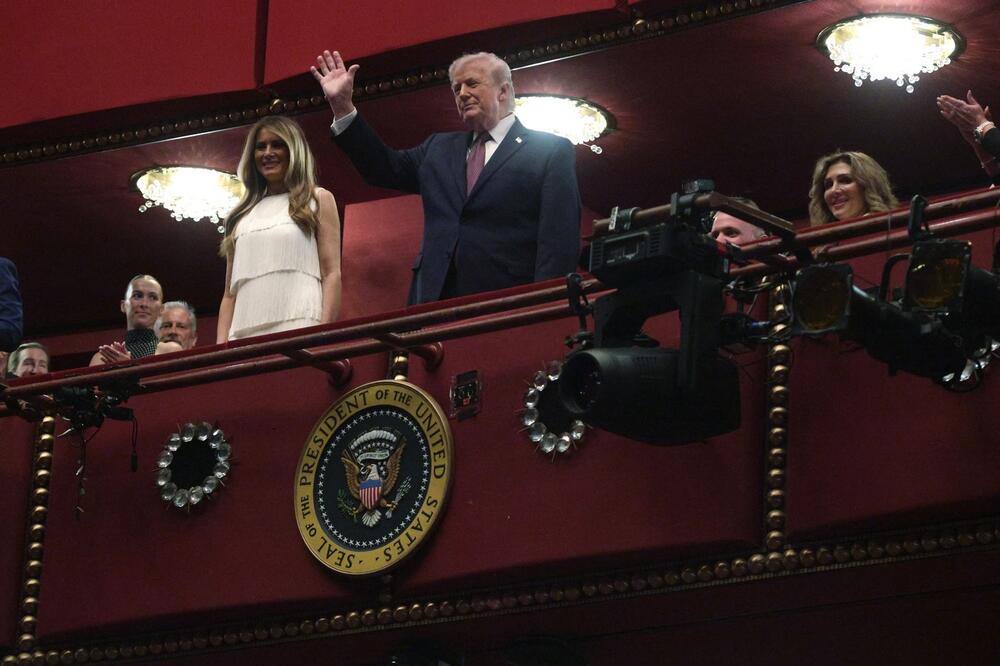 Melanija i Donald Tramp