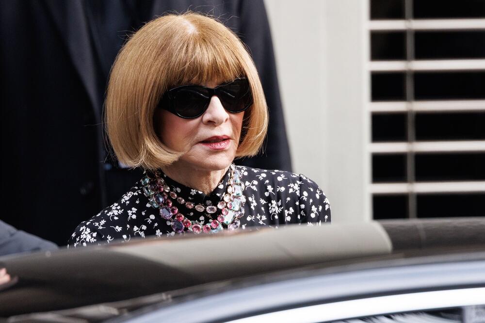 Ana Vintur tokom nedavne Nedelje mode u Milanu