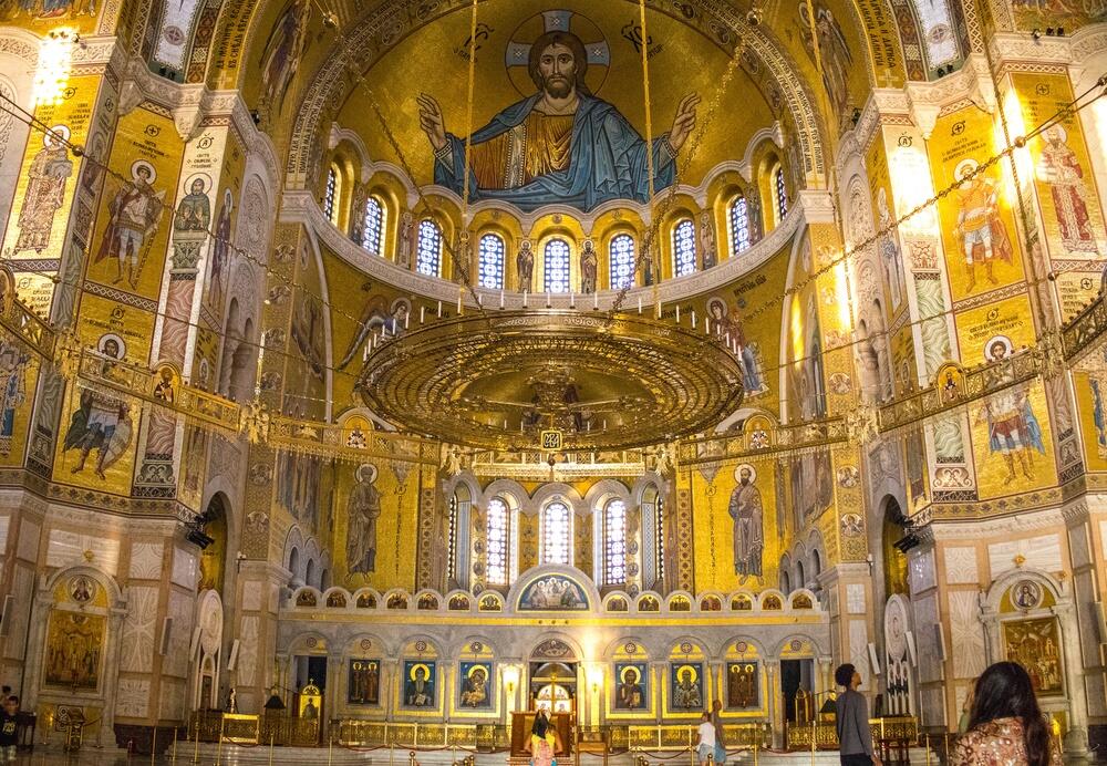 Ikona Hrista Pantokratora u beogradskom Hramu Svetog Save