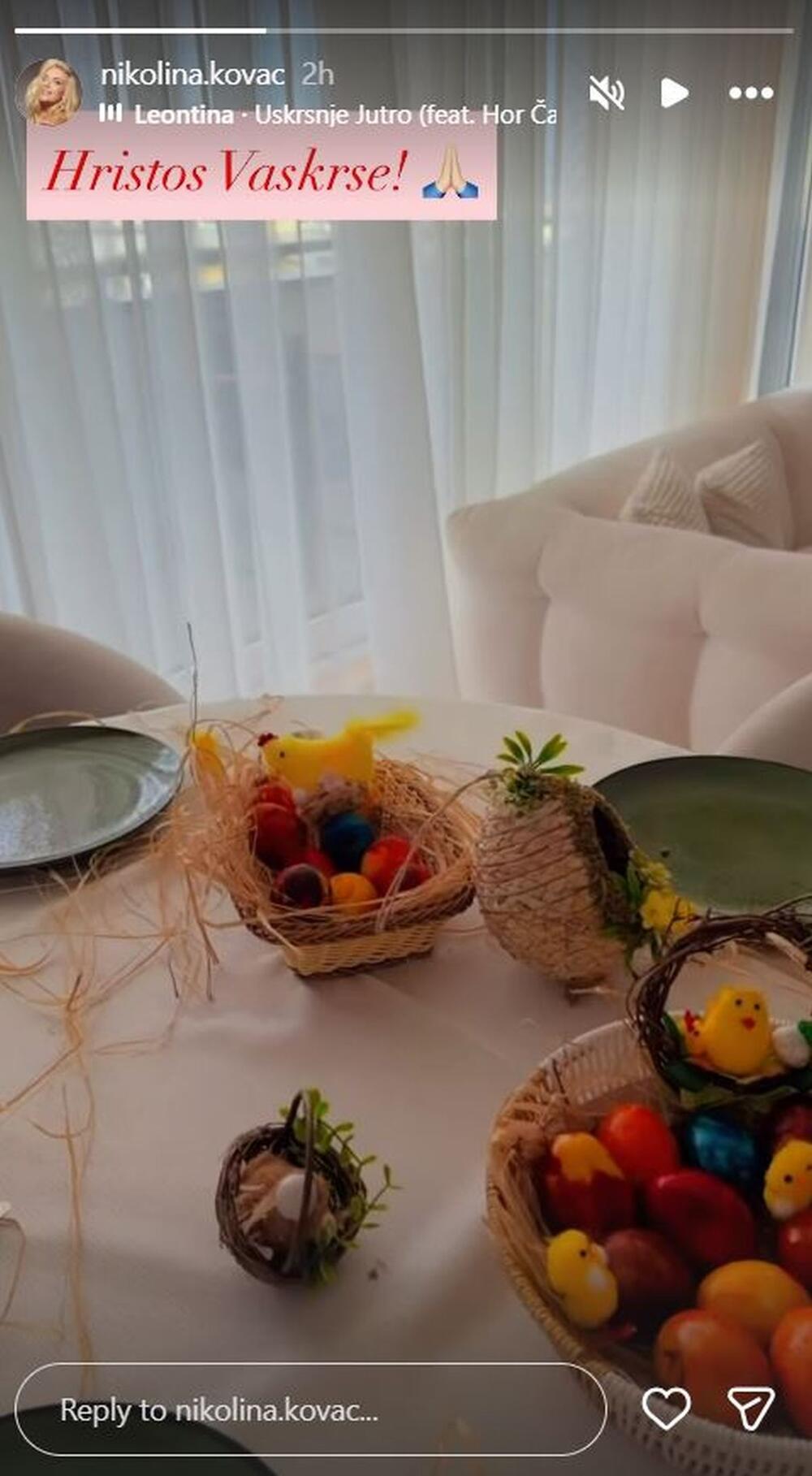 NIKOLINA KOVAČ JE I OVE GODINE FARBALA JAJA ZA USKRS 