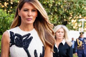 Za susret sa kraljicom odabrala je SUVU ELEGANCIJU: Modni okršaj Melanije Tramp i Maksime od Holandije