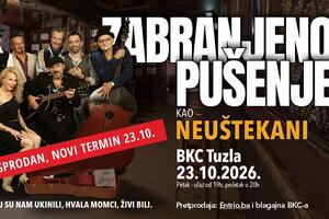 Bend Zabranjeno pušenje kao Neuštekani zakazao još jedan koncert u Tuzli!