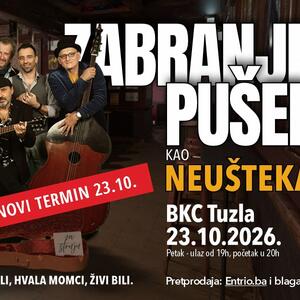 Bend Zabranjeno pušenje kao Neuštekani zakazao još jedan koncert u Tuzli!