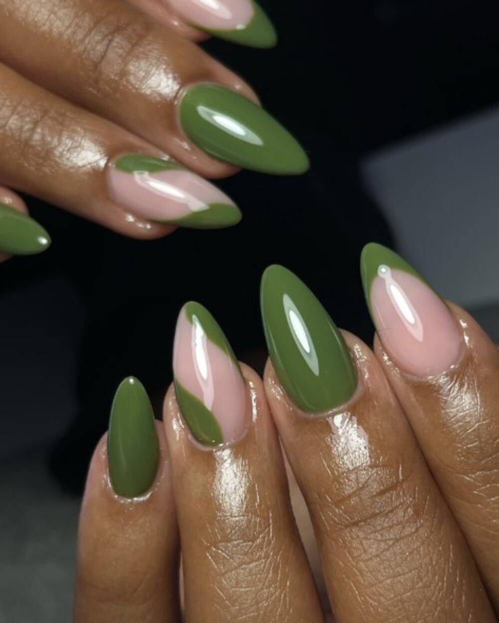 Maslinastozeleni nokti su uvek u trendu