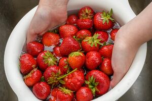 Kako se pravilno peru jagode? Postoje dva načina pomoću kojih ćete ukloniti sve pesticide i bakterije