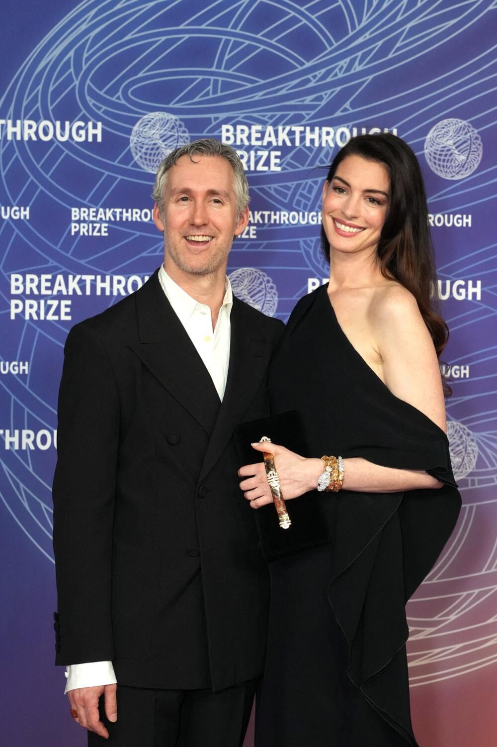 Adam Šulman i En Hatavej na dodeli nagrada Breakthrough Prize